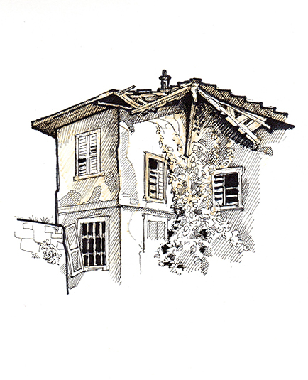 крыши Бергамо