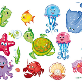 морские животные