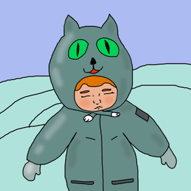 Рисунок из рандомных штрихов Curved line