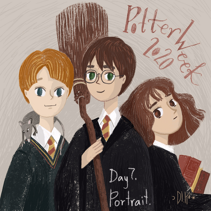 Гарри Поттер. Фан арт.