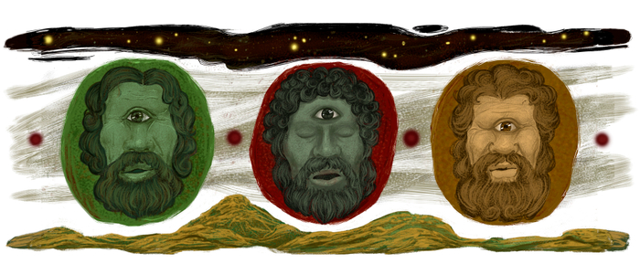 Боги и Герои. Титаны, дети Земли и Неба.