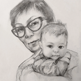 «Бабушка с внучкой»