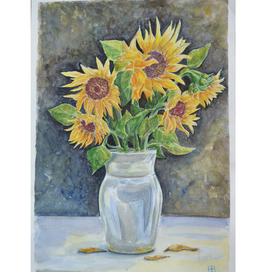 Подсолнухи