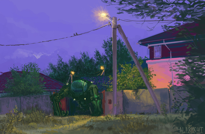 летним вечером