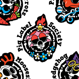 Принты "Смешарики"