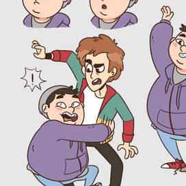 Дизайн персонажей для мультсериала