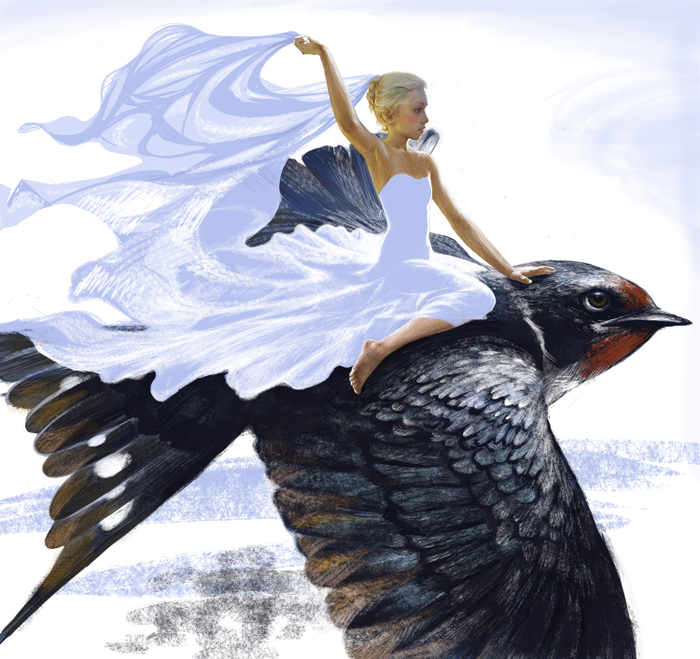 Дюймовочка. Побег.