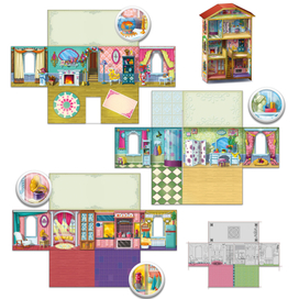 Иллюстрации для оформления кукольного домика. 