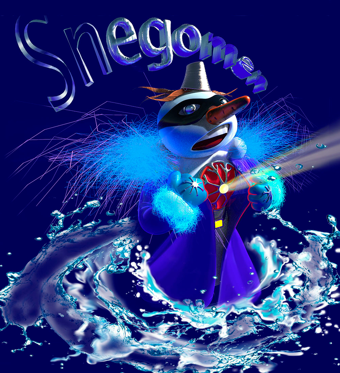 Snegomen-- снеговик