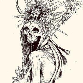 The portrait of Death