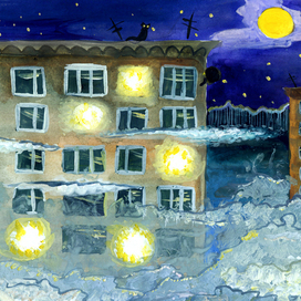 Благина - Форточка