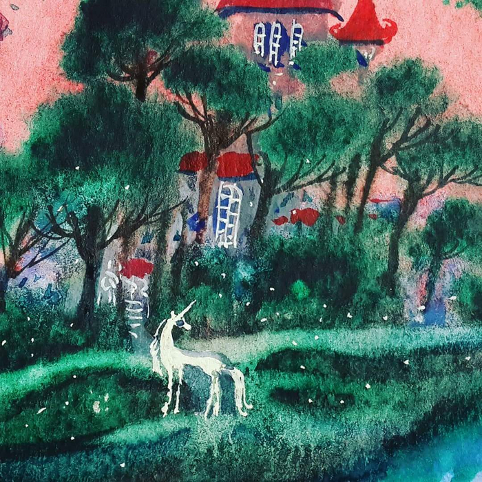 Изумрудный лес.