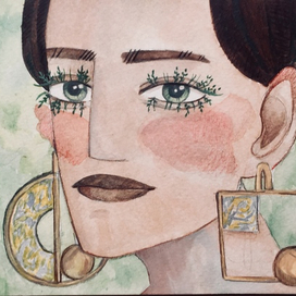 Летняя девушка