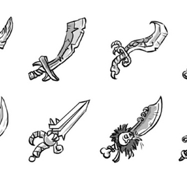 Сабельки-ножички....