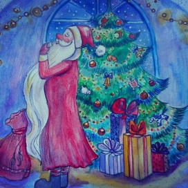 Новый год и дедушка Мороз