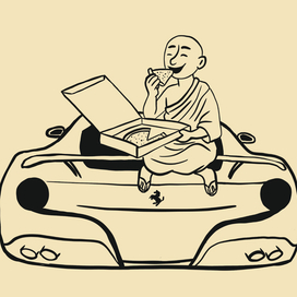 Иллюстрации для Pizza Society