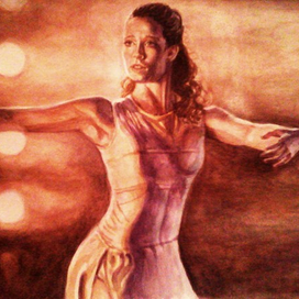 Танцующая девушка 