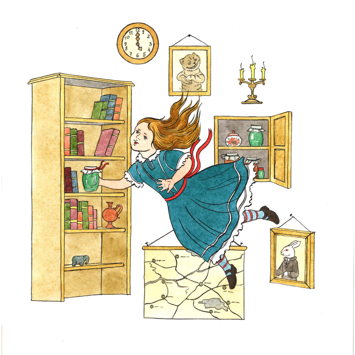 Алиса в стране чудес.