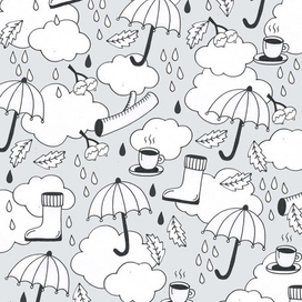 дождливый день