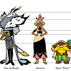 Концепт-арт моих персонажей