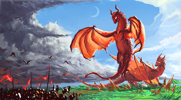 Последние драконы. The last dragons.곰