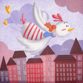 Полосатая курочка 3