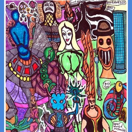 Автор рисунка Мусин Алмат Жумабекович 