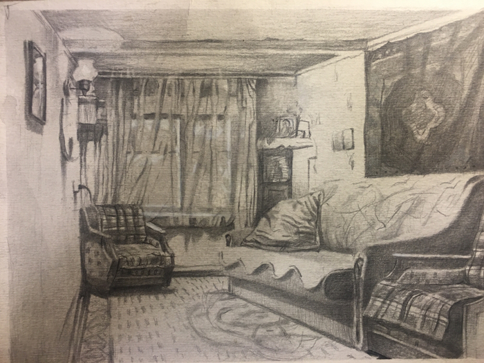 Интерьерная зарисовка