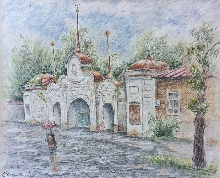 Летний дождь в Великим Устюге