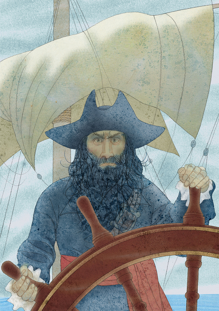 Маленькая книжечка о Великом пирате. Черная борода