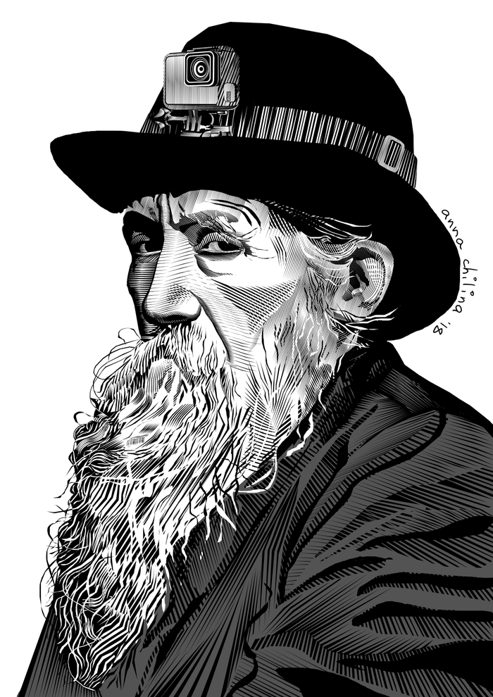 Старый еврей, который следит за тобой