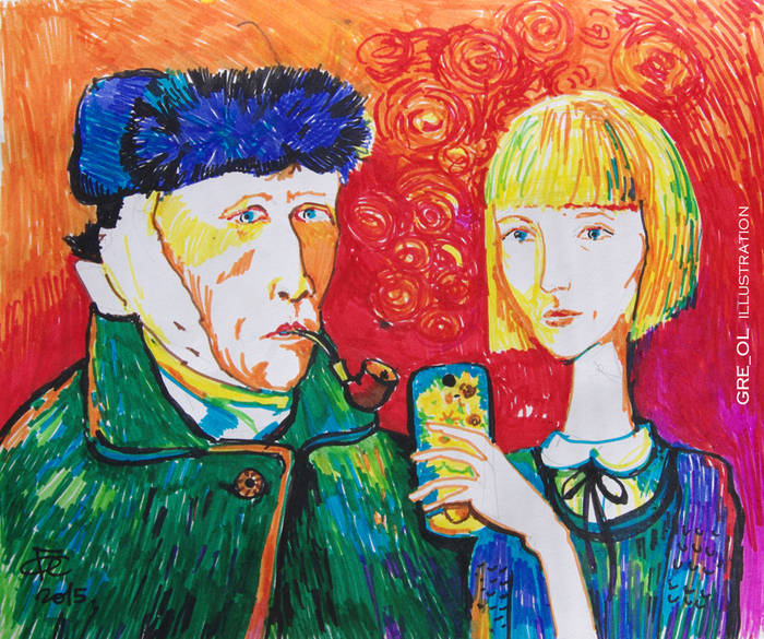 Селфи с Ван Гогом