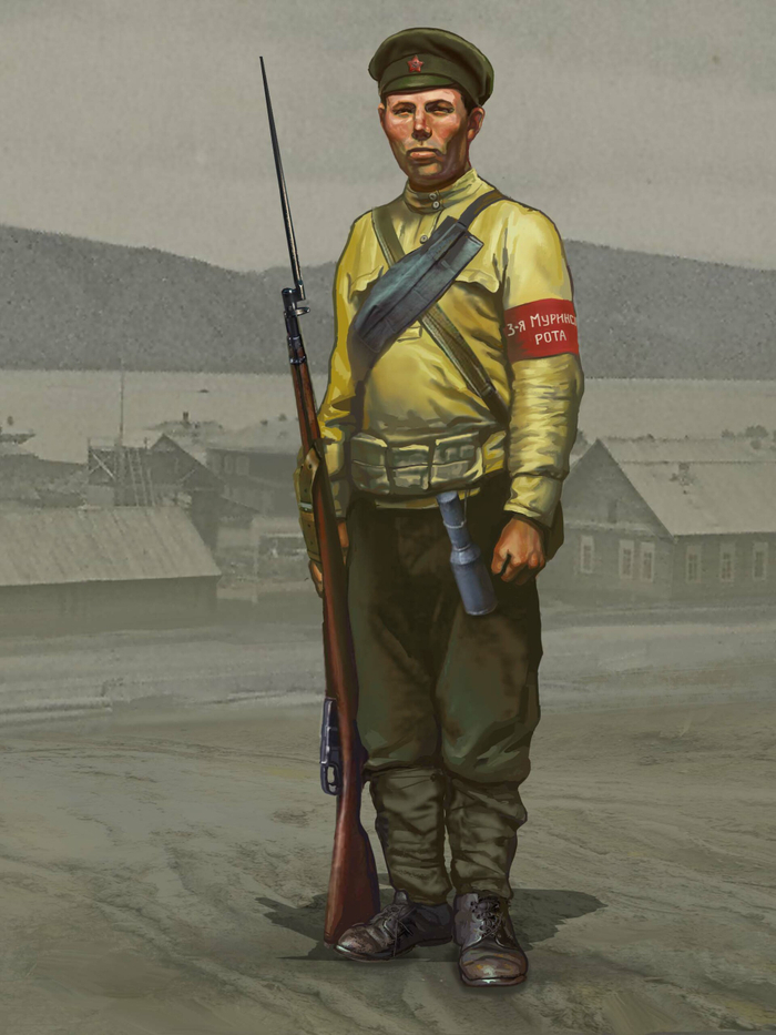 Красноармеец 2-ой Муринской роты