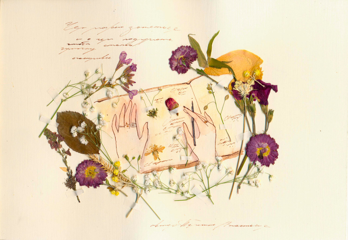 Обложка к рукотворной книге