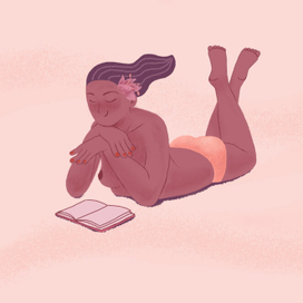 Девушка на пляже