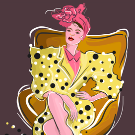 Фэшн иллюстрация