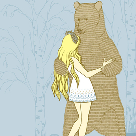 Златовласка и Медведь