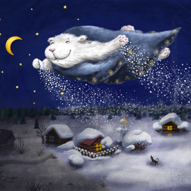 Снежный медвежонок