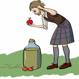 Иллюстрация к сказке "Потрясающий Мистер Лис"