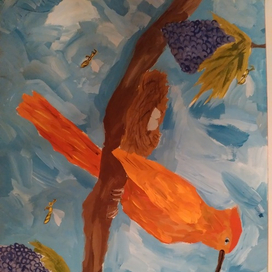 Заморская птичка 