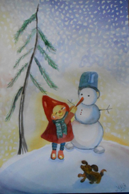 Гномик и Снеговик