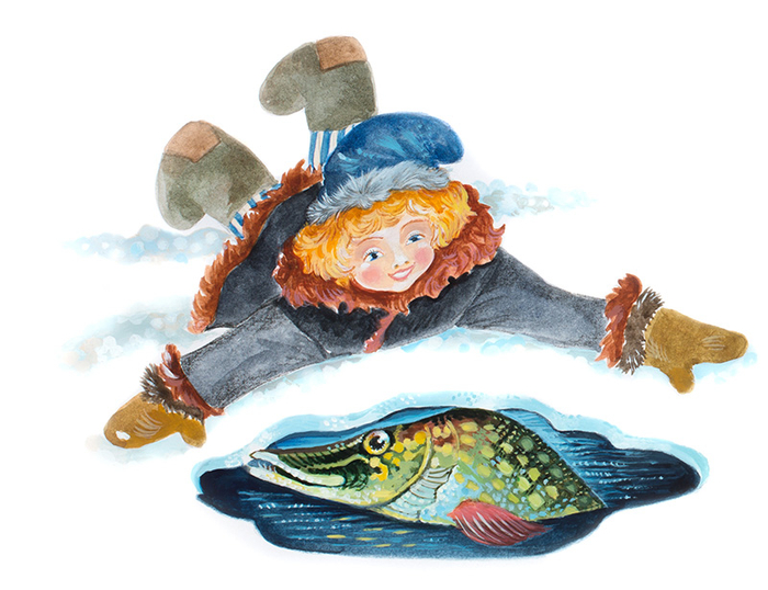 Емеля и щука