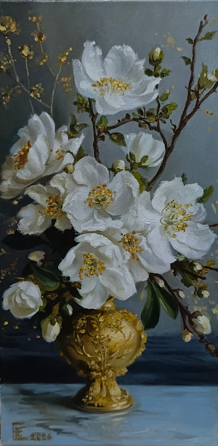 Белые цветы