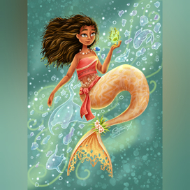 Mermay 2022. Моана 🐚