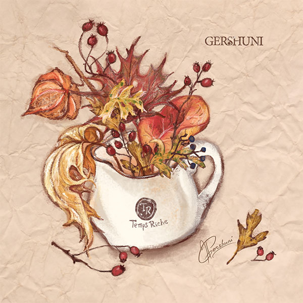 Осень в кувшинчике..Autumn bouquet in a jug