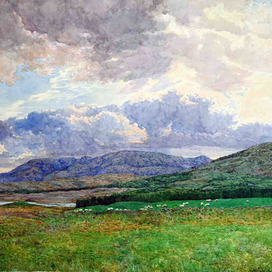 Горы Коннемара.