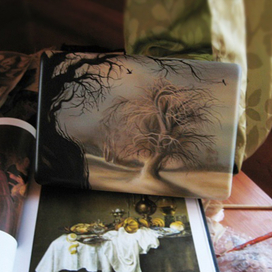 Аэрография на ноутбуке