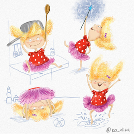 Девочка озорник