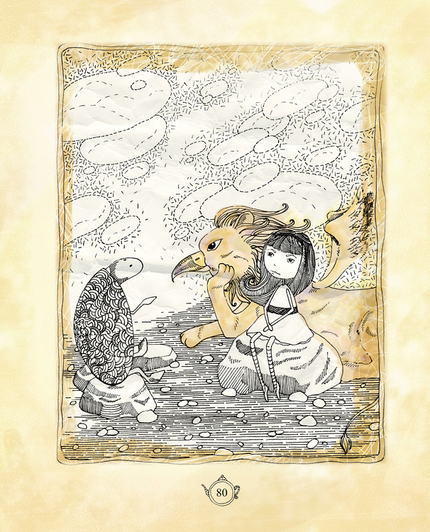 Алиса, Грифон и Черепаха