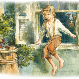 Побег. Приключения Гекльберри Финна, Марк Твен.